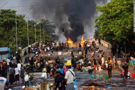 বিশ্ব থেকে প্রায় বিচ্ছিন্ন মিয়ানমার