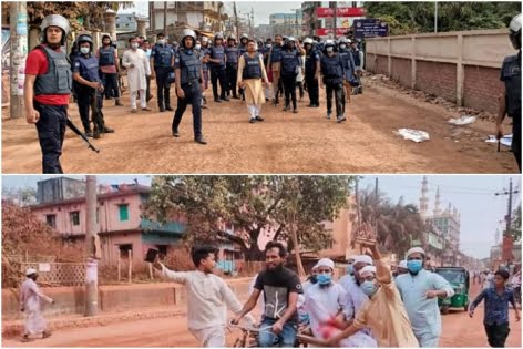 চট্টগ্রামে পুলিশ-হেফাজত সংঘর্ষে নিহত ৪