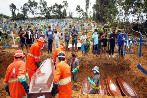 বিশ্বব্যাপী একদিনে করোনায় মৃত্যু ১৪ হাজারের বেশি