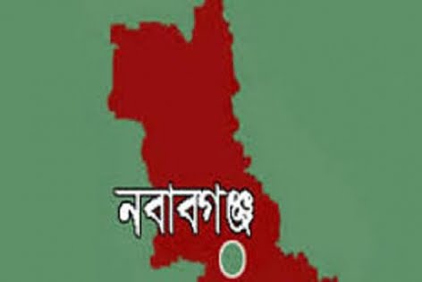 নবাবগঞ্জে বান্দুরা বাজারে বাস ডিপোতে আগুন