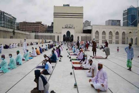 বায়তুল মোকাররম মসজিদে ঈদের ৫ জামাতের সময়