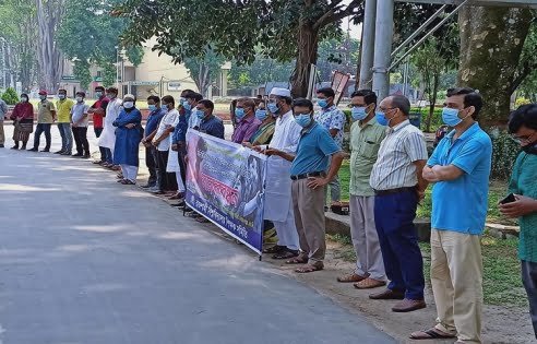 ফিলিস্তিনে হত্যাজ্ঞের বিচার আন্তর্জাতিক ট্রাইবুনালে করার দাবি