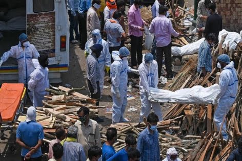 ভারতে একদিন পর আবারও তিন হাজারের বেশি মৃত্যু