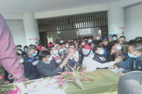 চারুকলায় নিথর দেহে ফিরলো হাবিব