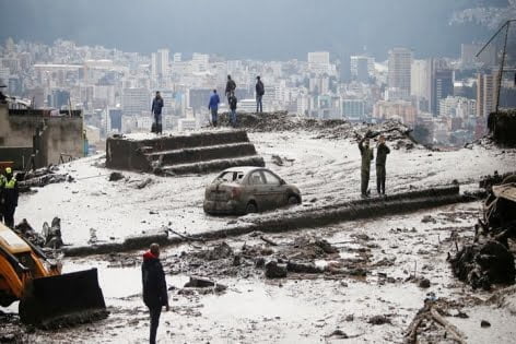 ইকুয়েডরে রেকর্ড বৃষ্টিপাত, ভূমিধসে নিহত ২৪
