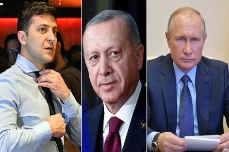 রাশিয়া-ইউক্রেন যুদ্ধ চান না এরদোগান