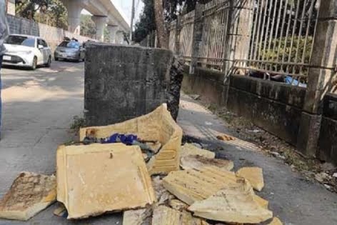 কাপড়ে মোড়ানো দুই নবজাতকের মরদেহ