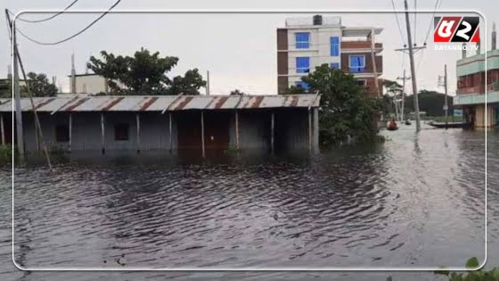 সুনামগঞ্জে বন্যা পরিস্থিতির অবনতি, সিলেটে  অপরিবর্তিত