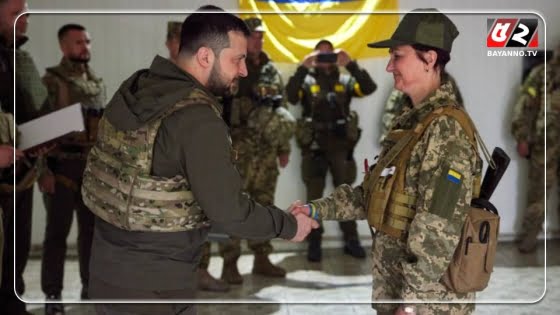 যুদ্ধক্ষেত্র পরিদর্শন করলেন জেলেনস্কি