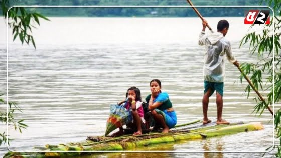 আসাম-মেঘালয়ে বন্যা, নিহত ৬২