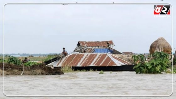 সারাদেশে বন্যায়  মৃত্যুর সংখ্যা বেড়ে ৭০