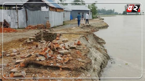 নির্ঘুম রাত কাটাচ্ছে তিস্তাপাড়ের মানুষ