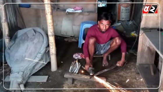 ঈদুল আজহায় কাজ নেই কামার পল্লীতে