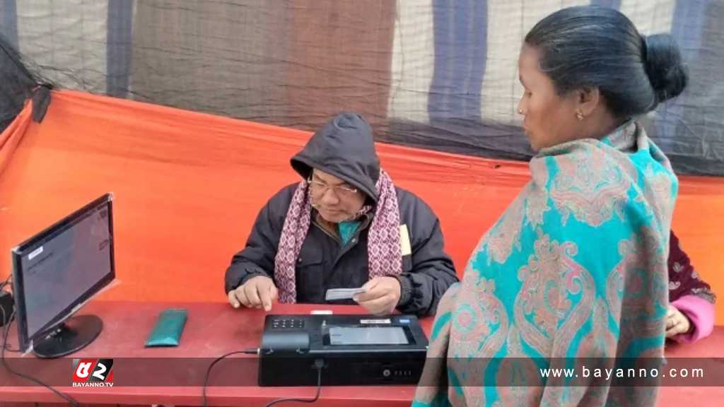 ইভিএমে ত্রুটি, দুইবারে ভোট গ্রহণ ইভিএম ত্রুটি