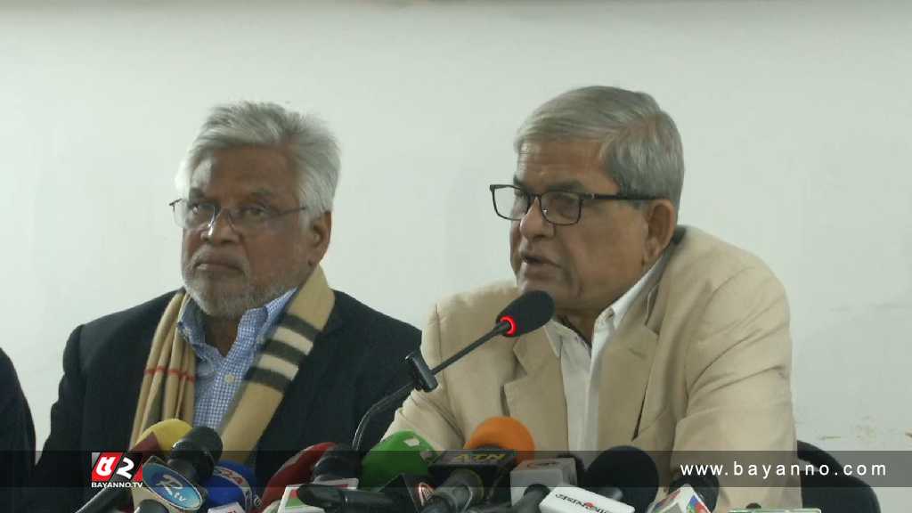 ফের পদযাত্রার ঘোষণা বিএনপির মির্জা ফখরুল