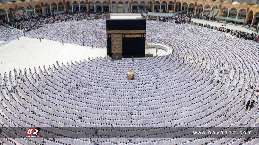 মহাকাশ থেকে হজের সময় মক্কা দেখতে যেমন ছিল