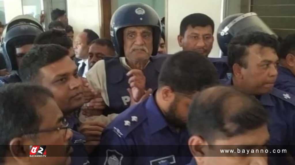 ফরিদপুর আদালতে বিএনপি নেতা চাঁদ বিএনপি নেতা চাঁদ