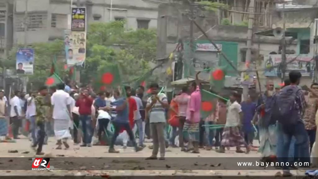 রাজধানীতে পুলিশ-বিএনপির সংঘর্ষ