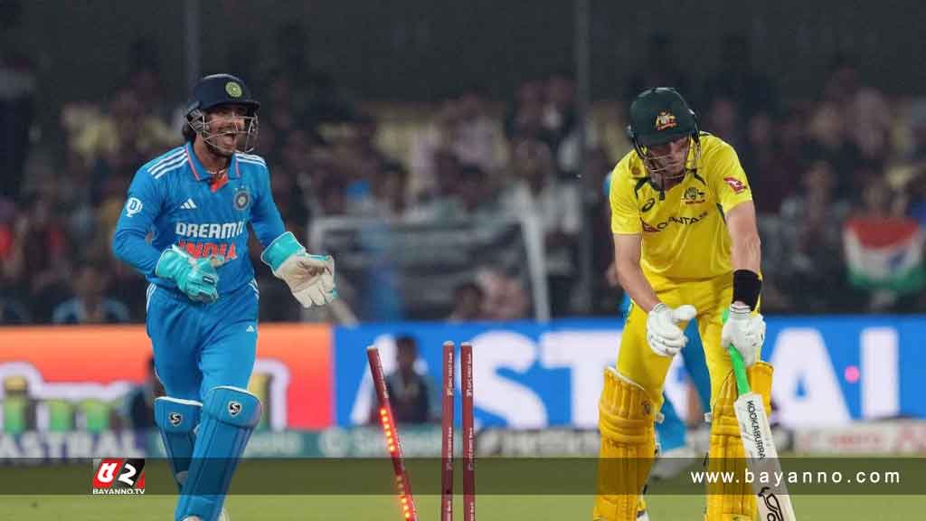 অস্ট্রেলিয়াকে ৯৯ রানে হারিয়ে সিরিজ নিশ্চিত করলো ভারত