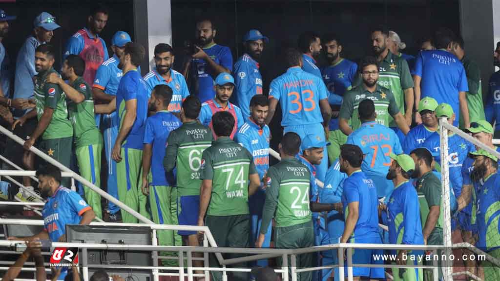 ভারত-পাকিস্তান হাই-ভোল্টেজ ম্যাচে বৃষ্টির জয়