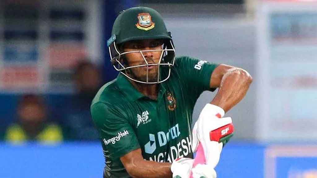 শানাকার বলে থামলেন মিরাজ