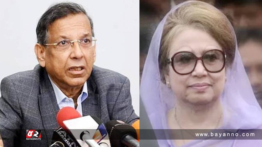 আইনমন্ত্রী, খালেদা জিয়া