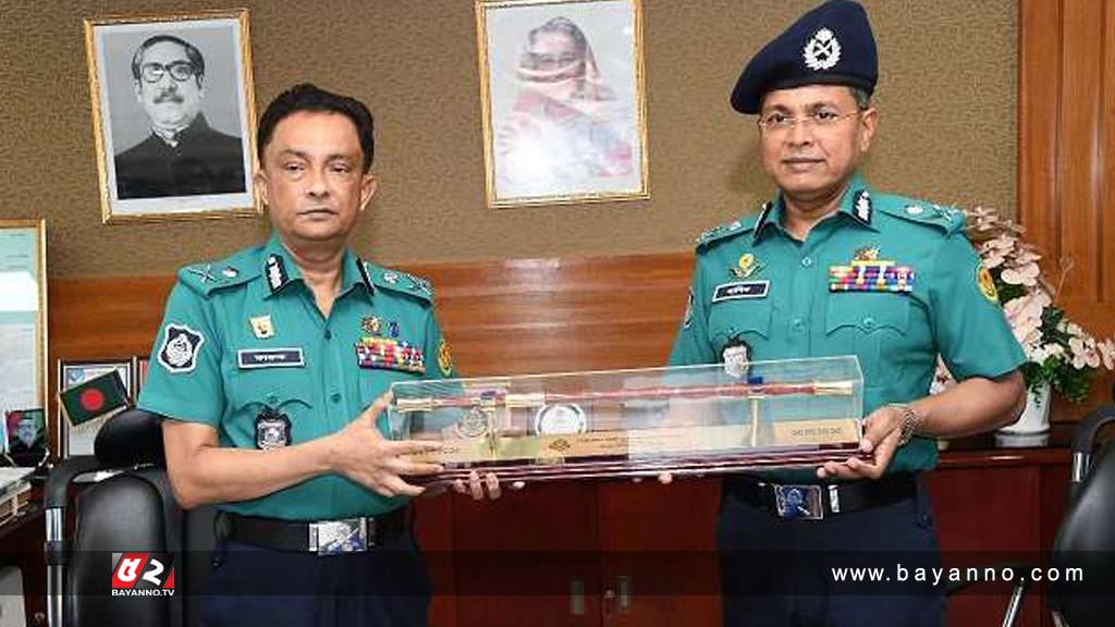 ডিএমপি কমিশনার হিসেবে দায়িত্ব নিলেন হাবিবুর রহমান ডিএমপি কমিশনার হাবিবুর রহমান