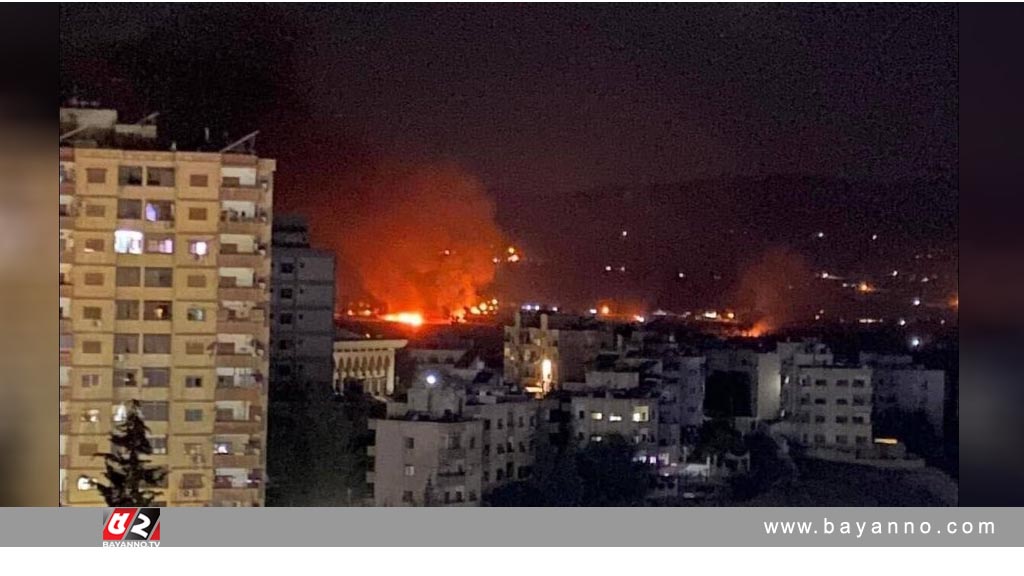 সিরিয়া ও লেবাননে বিমান হামলা চালালো ইসরায়েল