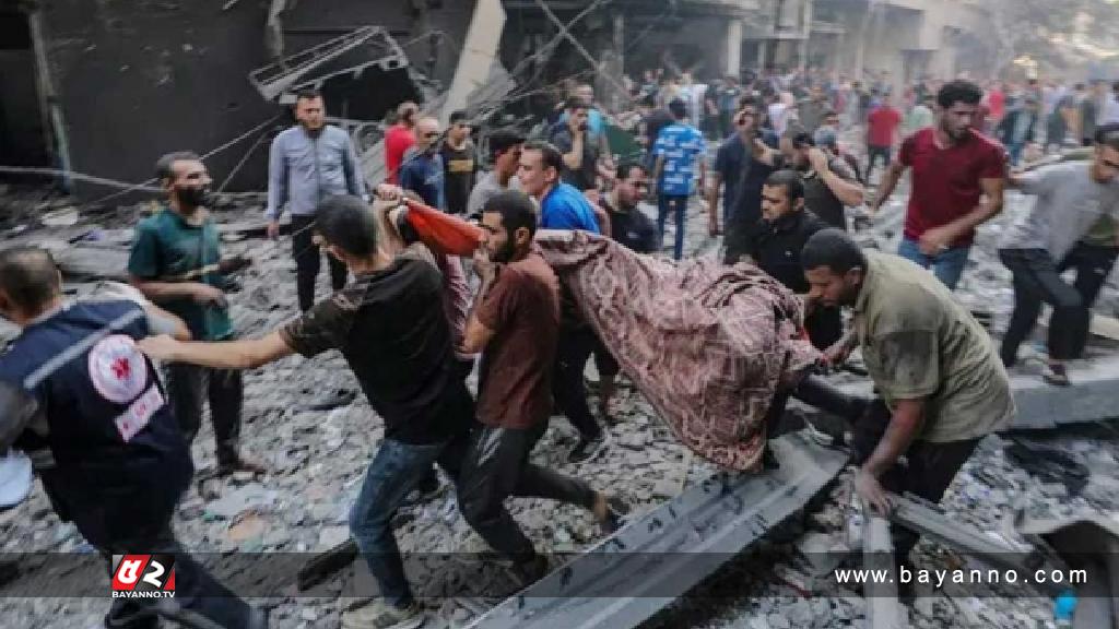 গাজায় নিহত ছাড়াল ১৭ হাজার